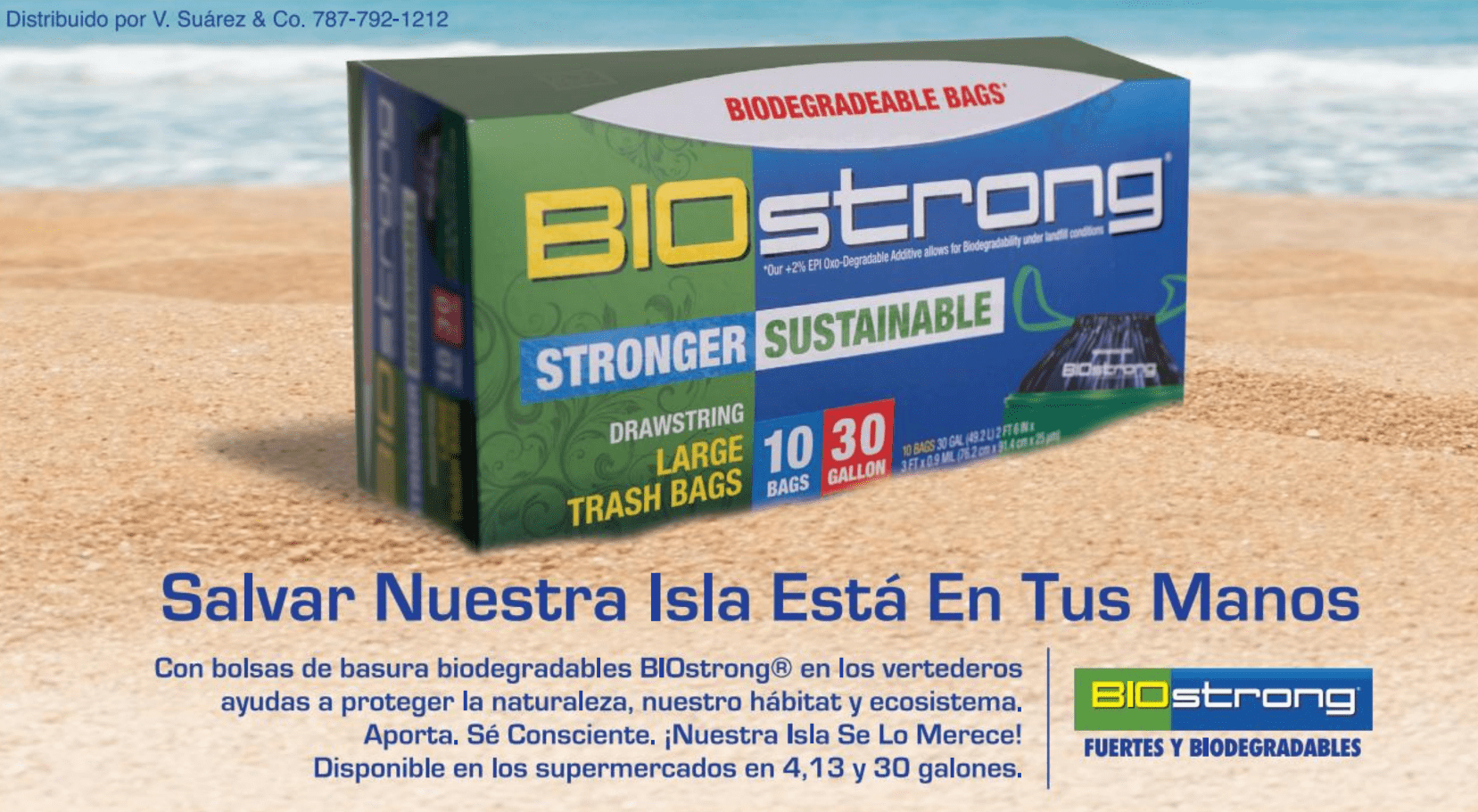 Bolsas de basura biodegradables BioStrong