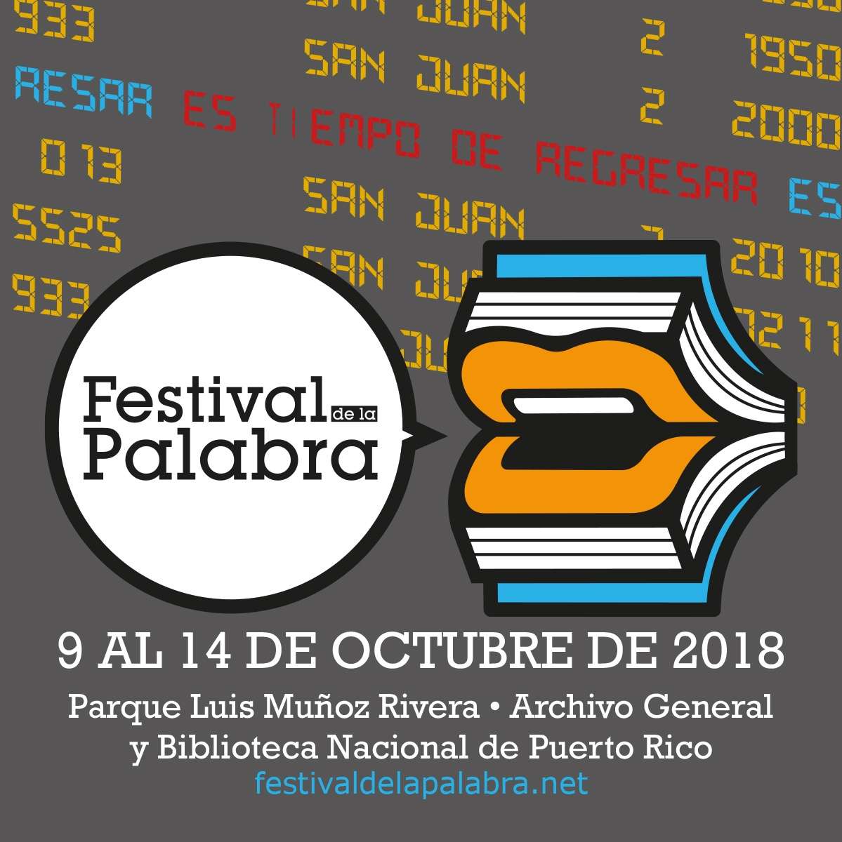 Festival de la Palabra Septiembre 2018