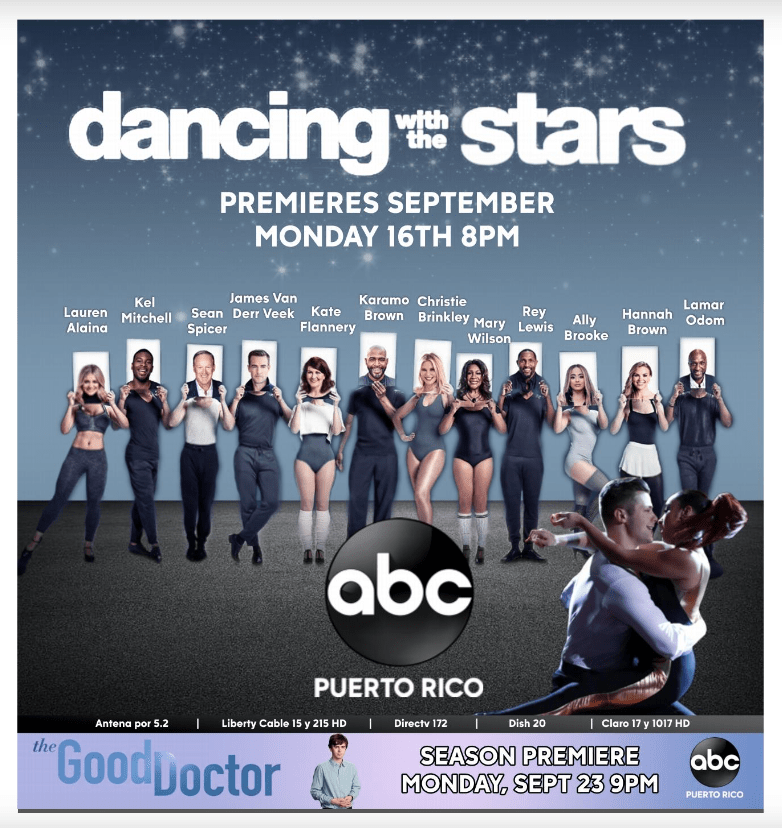 Anuncio ABC Dancing with the Stars