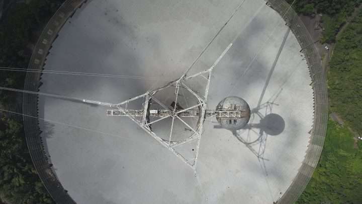 reparaciones Observatorio de Arecibo