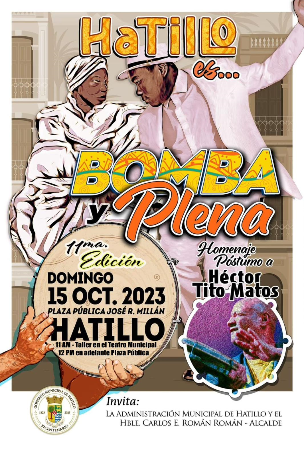 La 11ma edición de Hatillo es... Bomba y Plena